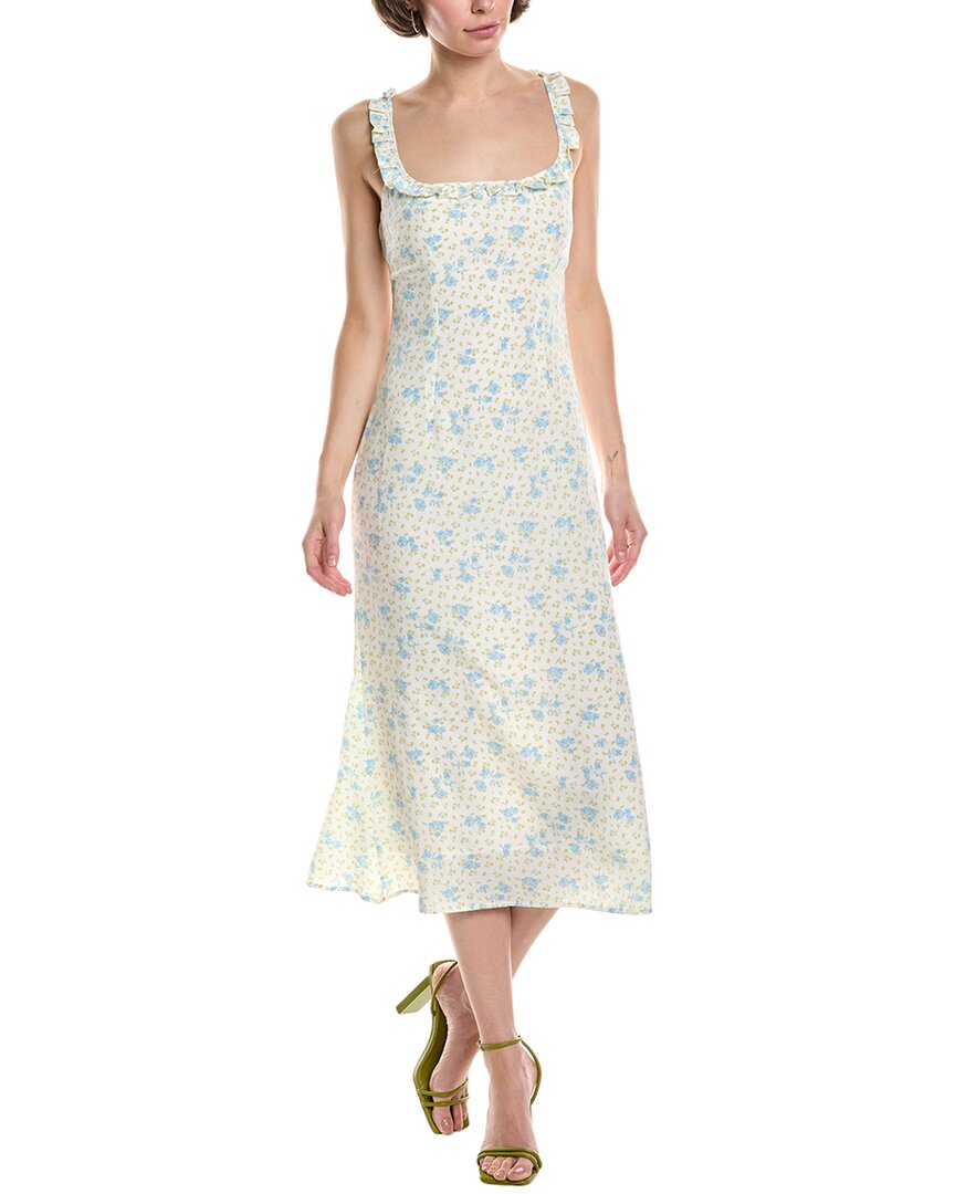 Marion Midi Dress Blue