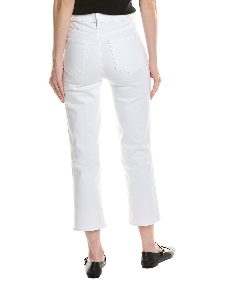 Paige Jacqueline Optic White Crop Jean