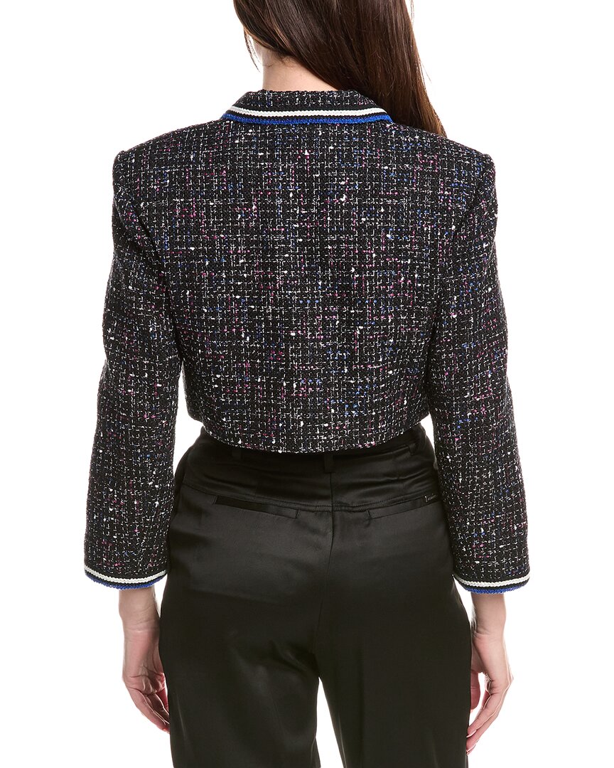 Sandro Tweed Crop Jacket