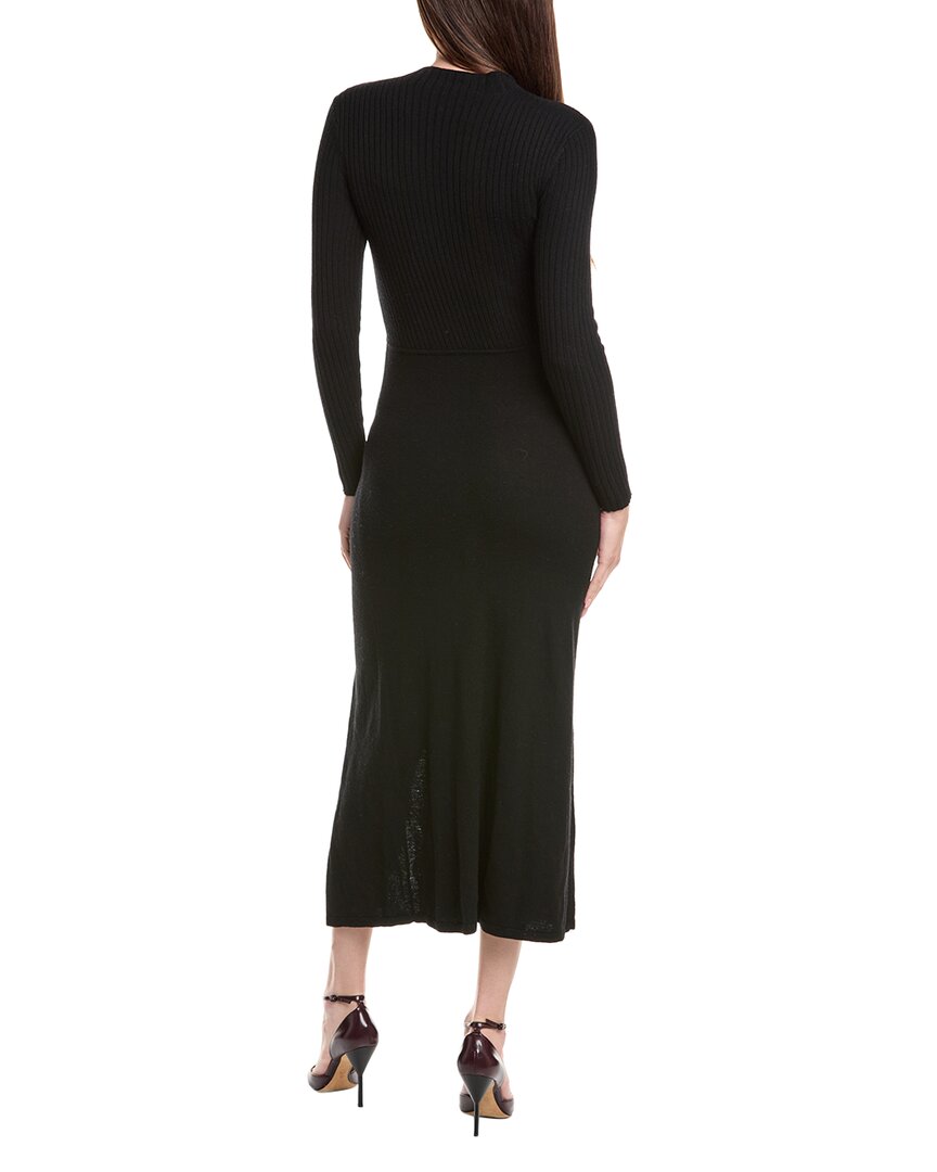 Sandro Wool & Cashmere-Blend Sweaterdress