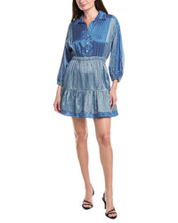 Sandro Balloon Sleeve Mini Dress
