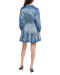 Sandro Balloon Sleeve Mini Dress