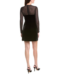 Sandro Velvet Mini Dress