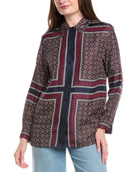 Sandro Sandro Silk Shirt