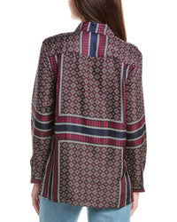 Sandro Sandro Silk Shirt