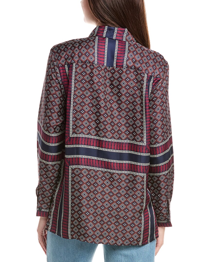 Sandro Sandro Silk Shirt