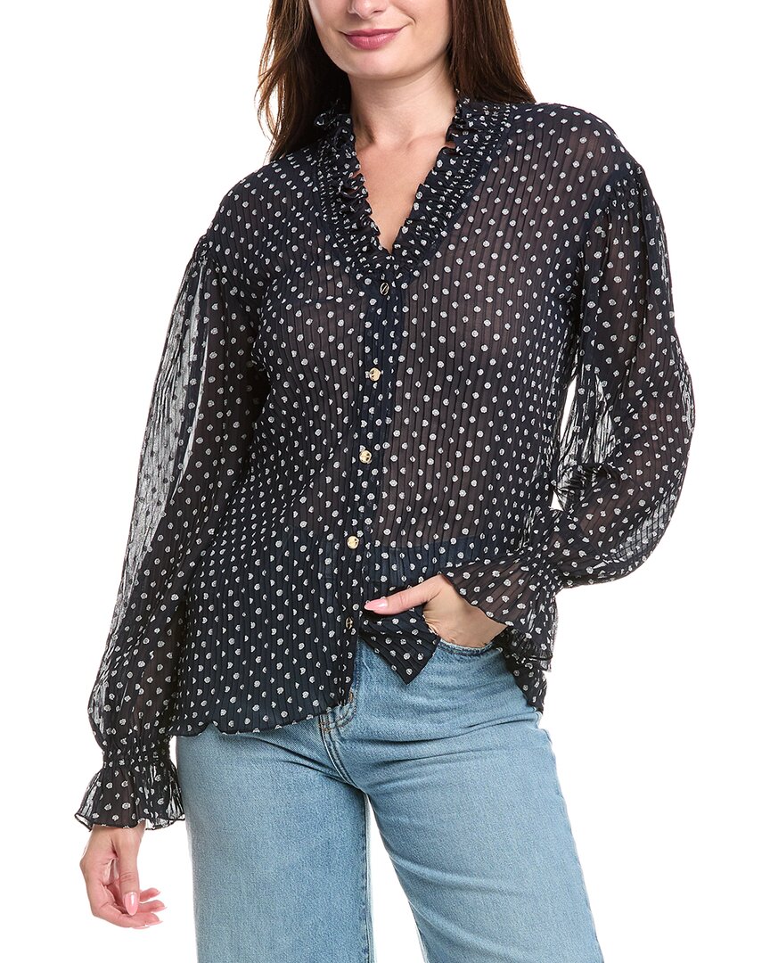 Sandro Pleated Shirt