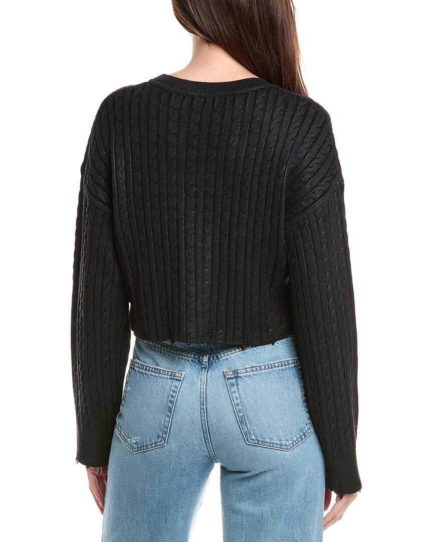 Sandro Cropped Wool-Blend Sweater