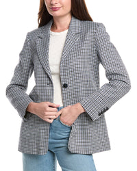 Maje Wool-Blend Blazer