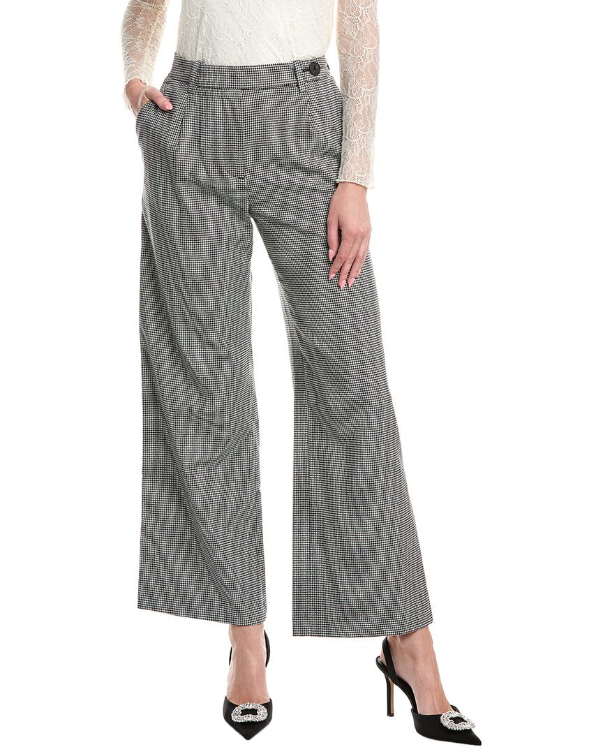 Maje Wool-Blend Pant