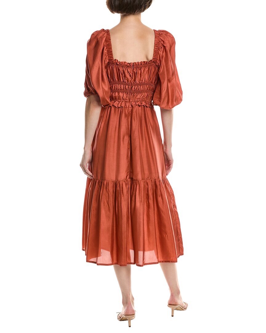 kylen midi dresses Sea Ny Kyle Silk Midi Dress