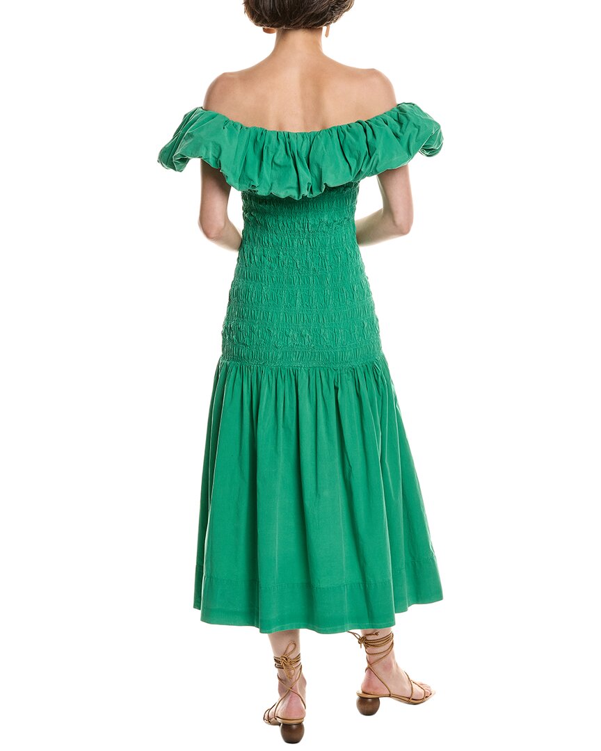 Sea Ny Juni Off-The-Shoulder Midi Dress