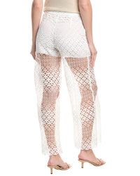 Milly Nolana Abstract Lace Pant