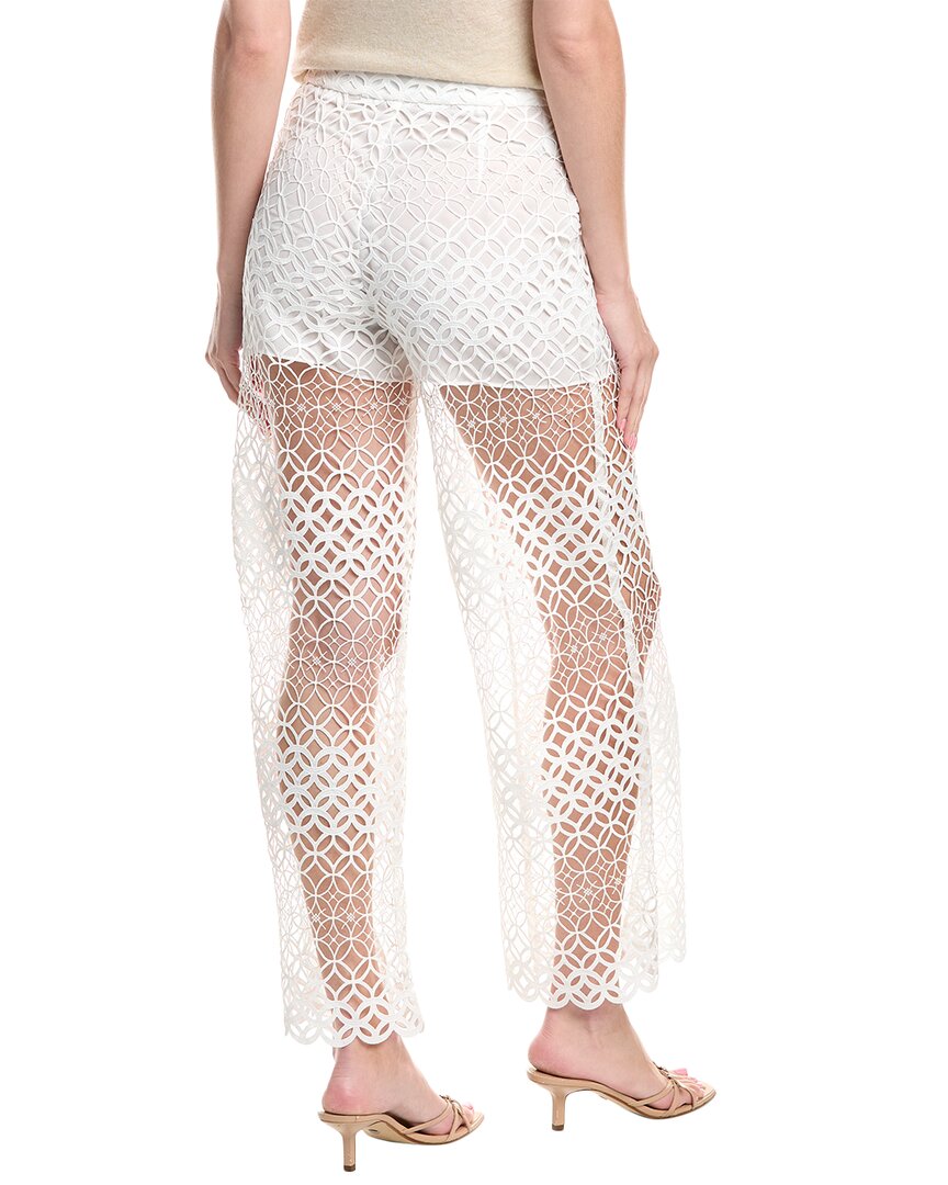 Milly Nolana Abstract Lace Pant