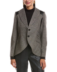 Stella + Lorenzo Stella + Lorenzo Wool-Blend Blazer