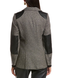 Stella + Lorenzo Stella + Lorenzo Wool-Blend Blazer