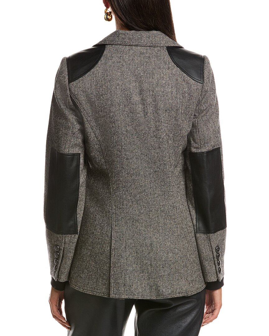 Stella + Lorenzo Stella + Lorenzo Wool-Blend Blazer