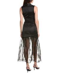 Ganni Organza Maxi Dress