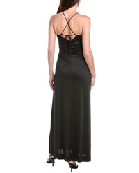 Ganni Crepe Jersey Maxi Dress
