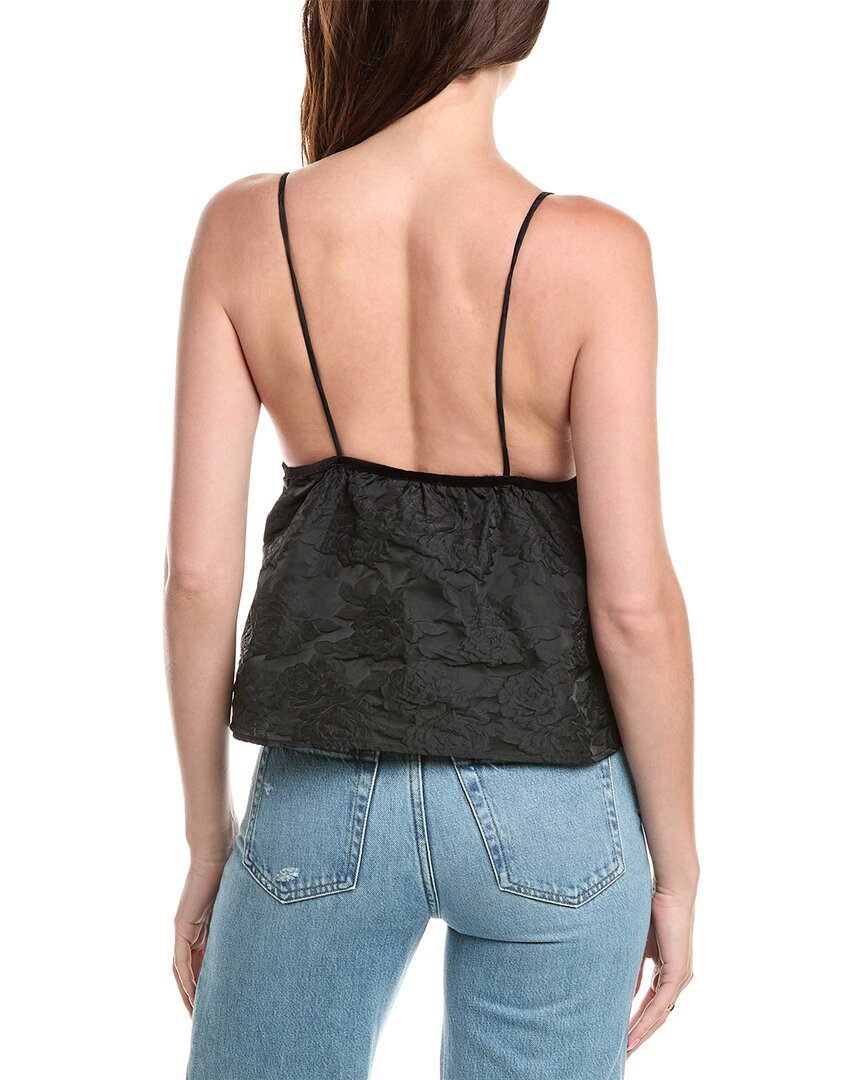 Ganni Jacquard Strap Top