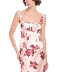 Weworewhat Ruched Cup Corset Top