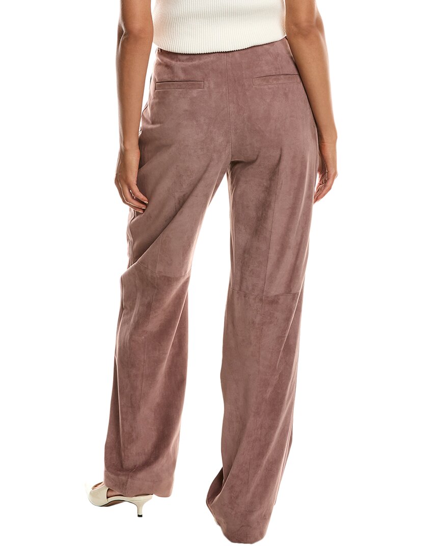 Brunello Cucinelli Pleated Suede Pant