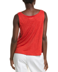 Eileen Fisher Scoop Neck Linen Tank