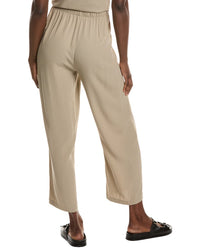 Eileen Fisher Silk Straight Ankle Pant