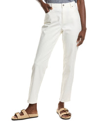 Eileen Fisher Slim Fit Jean 24" Waist White