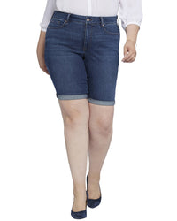Nydj Plus Briella Gold Coast Short