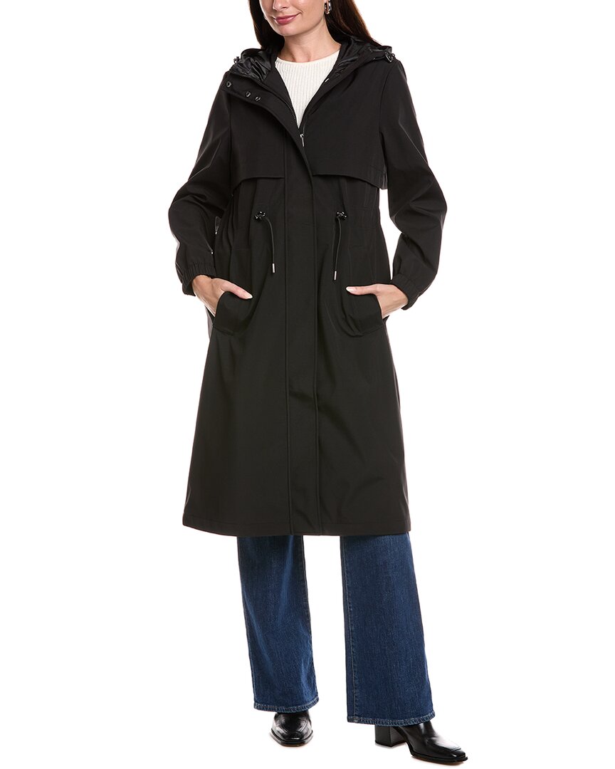 Tahari Amelia Long Raincoat