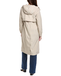 Tahari Amelia Long Raincoat