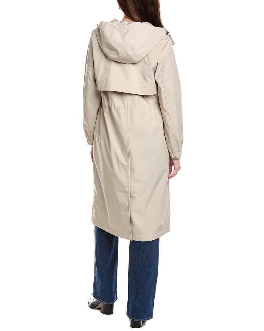 Tahari Amelia Long Raincoat