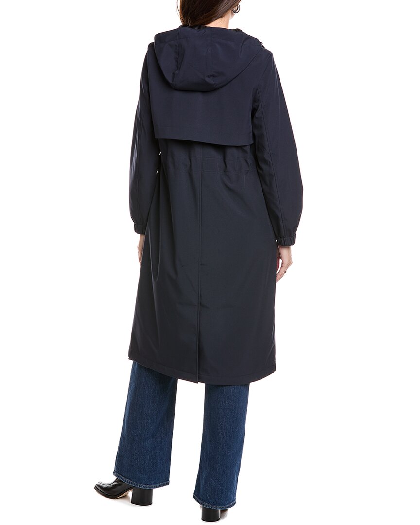 Tahari Amelia Long Raincoat