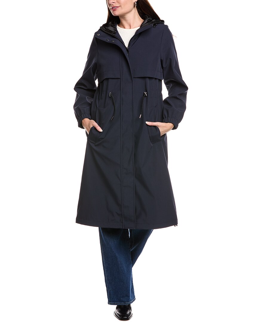 Tahari Amelia Long Raincoat