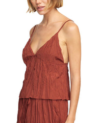 Modern Citizen Meg Tie-Back Crinkled Cami