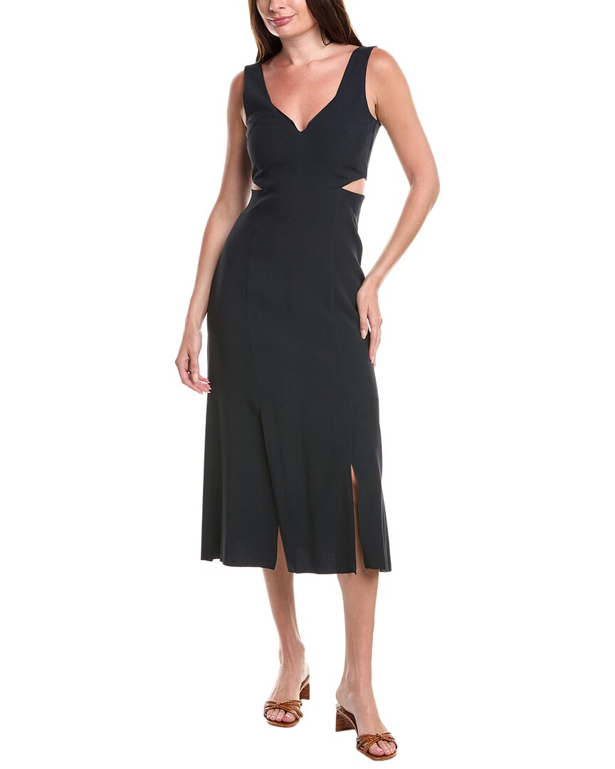 Hugo Boss Dibea Midi Dress Blue