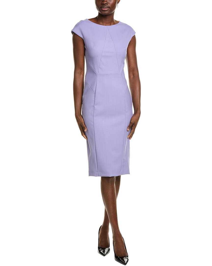 Boss Hugo Boss Dekaliah Wool Sheath Dress