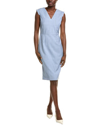 Boss Hugo Boss Docia Wool Sheath Dress