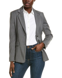 Boss Hugo Boss Jabielle Wool Blazer Grey Multi