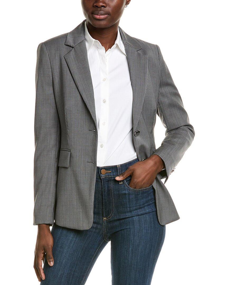 Boss Hugo Boss Jabielle Wool Blazer Grey Multi