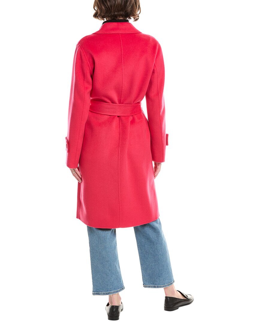 Forte Cashmere Belted Wool & Cashmere-Blend Coat