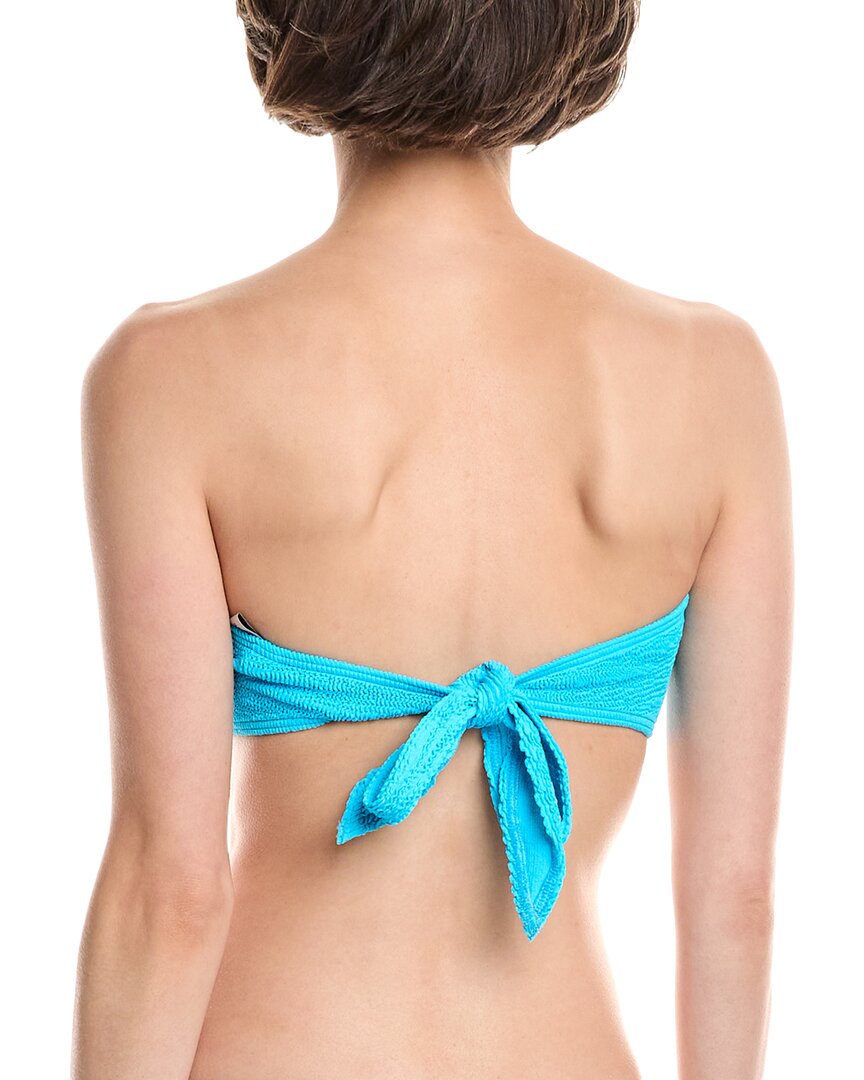 Bond-Eye Swim Tie-Back Blake Bandeau Bikini Top