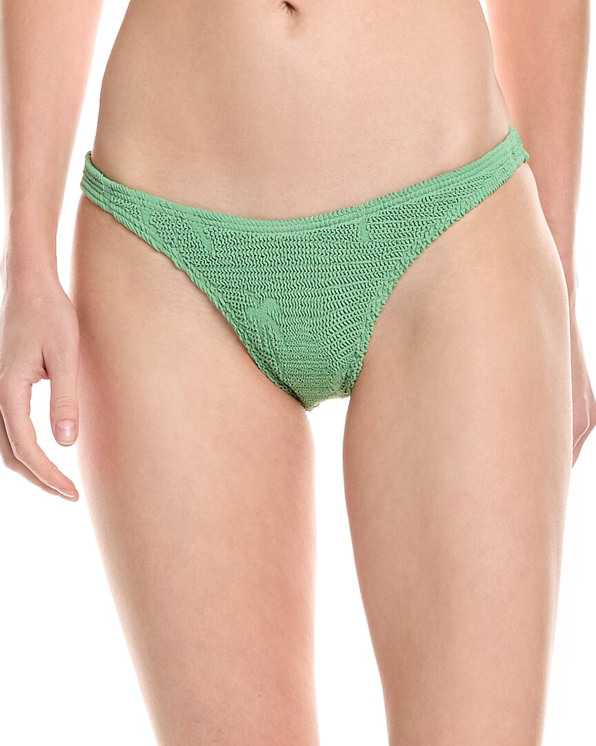 Bond-Eye Swim Scene Brief Bikini Bottom One Size Fits All Green