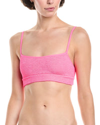 Bond-Eye Swim Strap Saint Crop Bikini Top