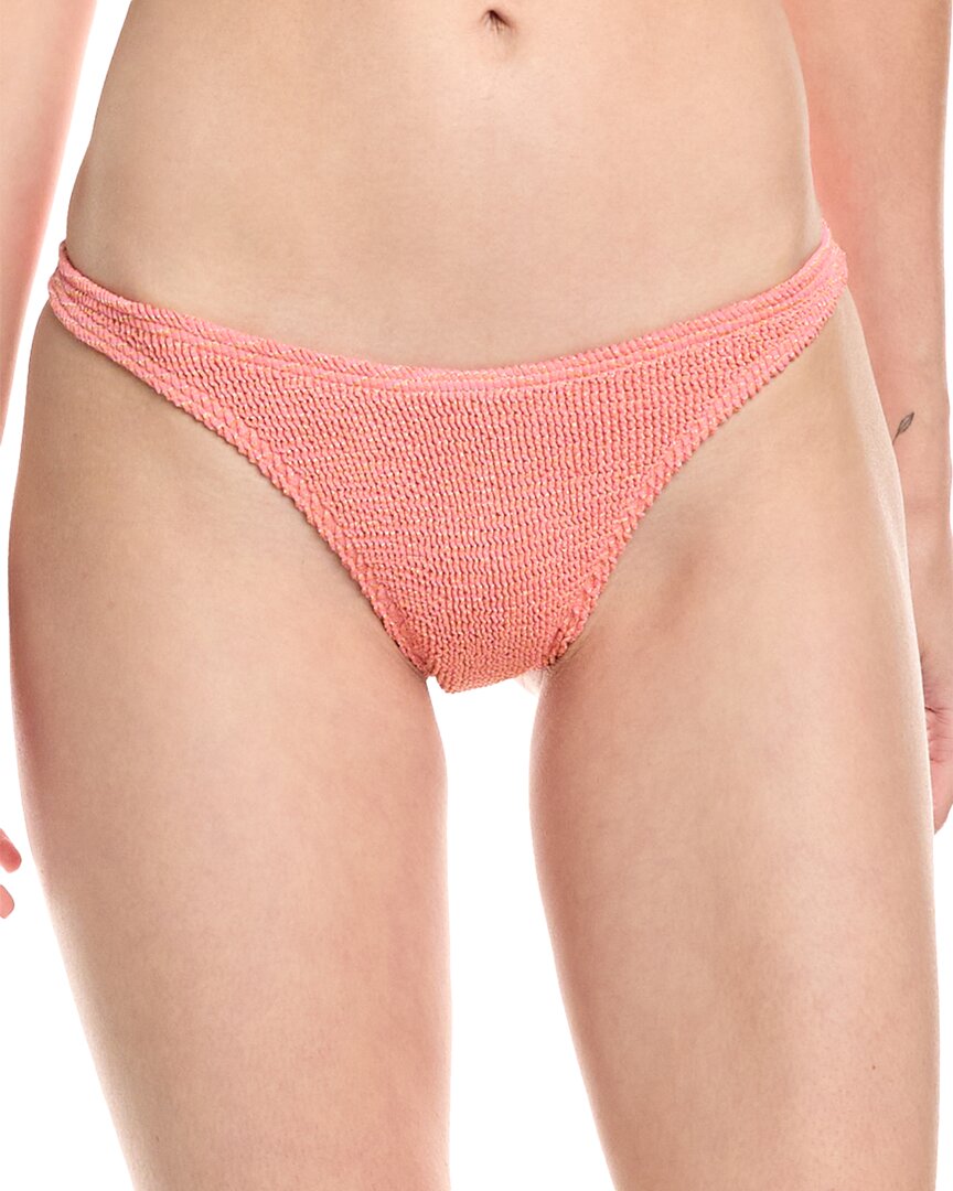 Bond-Eye Swim Sinner Brief Bikini Bottom One Size Fits All Pink