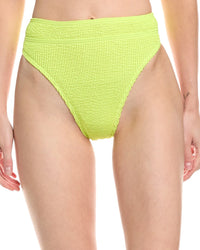Bond-Eye Swim Savannah Brief Bikini Bottom One Size Fits All Green