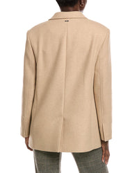 Hugo Boss Womens Jovana Wool-Blend Coat, De 46/Us 14, Tan