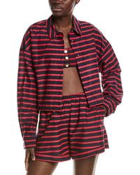 Weworewhat Cropped Button-Down Shirt