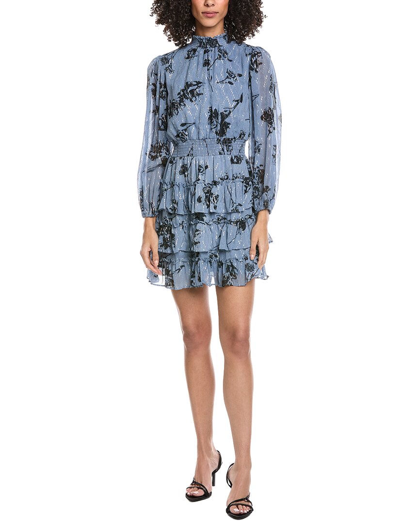 1.State Printed Mini Dress